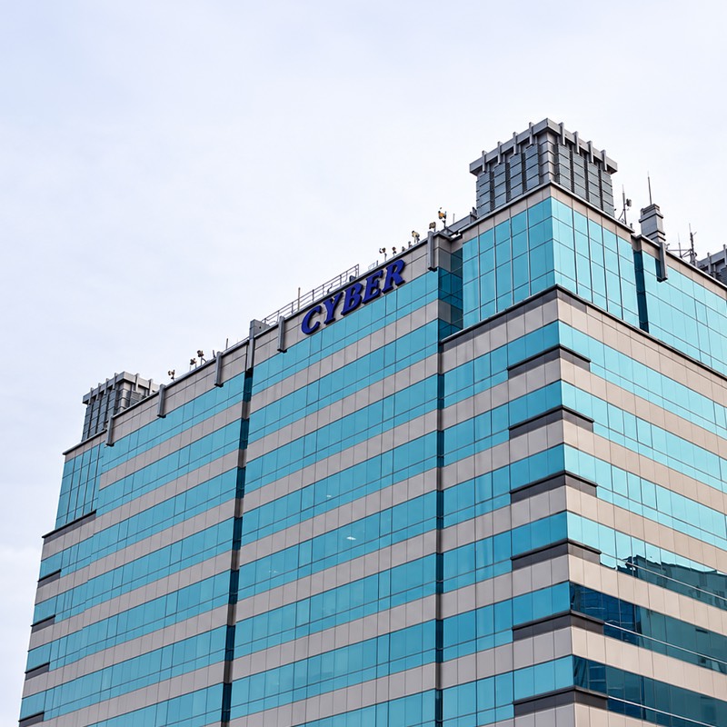 POP01 Cyber 1 data center building